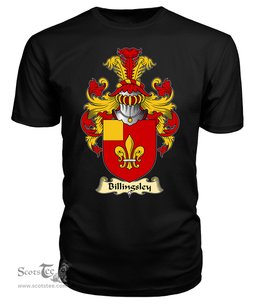 ScotsTee Billingsley Coat Of Arms Family Crest England V23 T Shirt