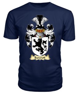 ScotsTee Barcroft Coat Of Arms Family Crest England V23 T Shirt