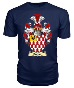 ScotsTee Becher or Beach Coat Of Arms Family Crest England V23 T Shirt