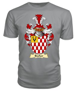 ScotsTee Becher or Beach Coat Of Arms Family Crest England V23 T Shirt