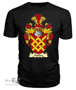 ScotsTee Audley Coat Of Arms Family Crest England V23 T Shirt