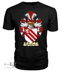 ScotsTee Bellingham I Coat Of Arms Family Crest England V23 T Shirt