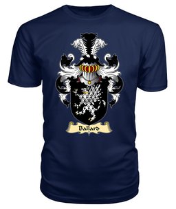 ScotsTee Ballard Coat Of Arms Family Crest England V23 T Shirt
