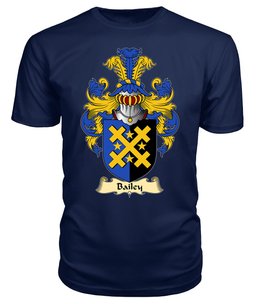 ScotsTee Bailey Coat Of Arms Family Crest England V23 T Shirt