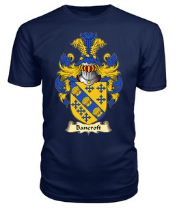 ScotsTee Bancroft Coat Of Arms Family Crest England V23 T Shirt
