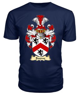 ScotsTee Bourne Coat Of Arms Family Crest England V23 T Shirt