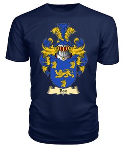 ScotsTee Box Coat Of Arms Family Crest England V23 T Shirt