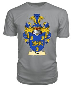 ScotsTee Box Coat Of Arms Family Crest England V23 T Shirt