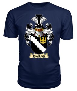 ScotsTee Braddock Coat Of Arms Family Crest England V23 T Shirt