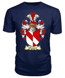 ScotsTee Chaucer Coat Of Arms Family Crest England V23 T Shirt