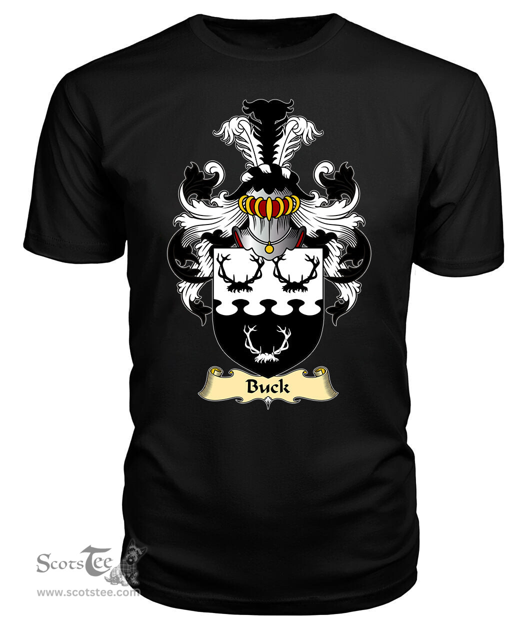 ScotsTee Buck Coat Of Arms Family Crest England V23 T Shirt