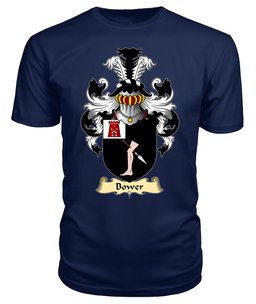 ScotsTee Bower Coat Of Arms Family Crest England V23 T Shirt