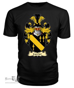 ScotsTee Carrier Coat Of Arms Family Crest England V23 T Shirt