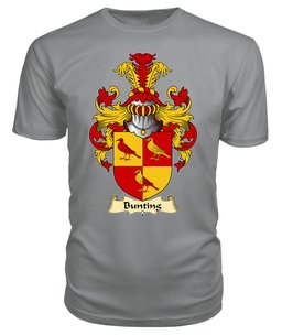 ScotsTee Bunting Coat Of Arms Family Crest England V23 T Shirt
