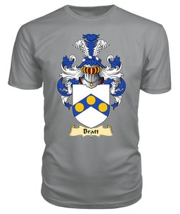 ScotsTee Bratt Coat Of Arms Family Crest England V23 T Shirt