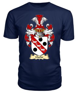 ScotsTee Clarke Coat Of Arms Family Crest England V23 T Shirt