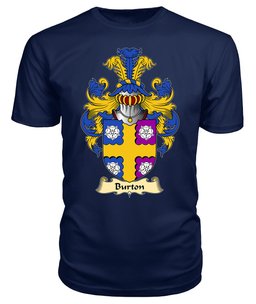 ScotsTee Burton Coat Of Arms Family Crest England V23 T Shirt
