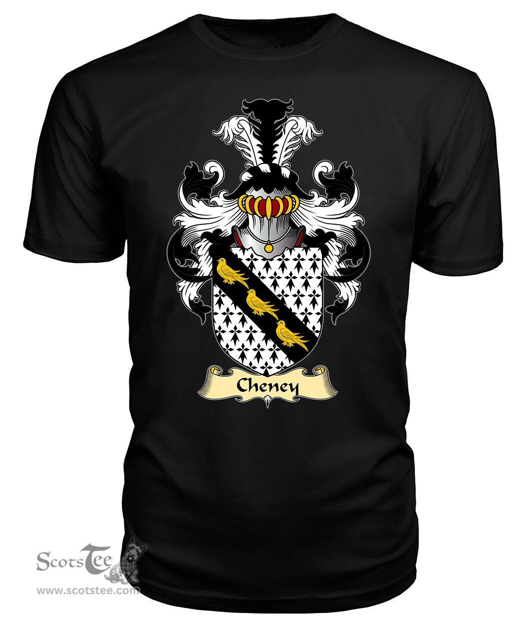 ScotsTee Cheney Coat Of Arms Family Crest England V23 T Shirt