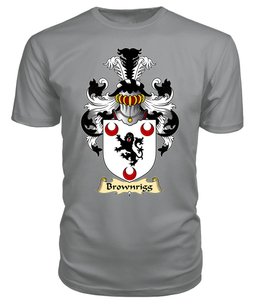 ScotsTee Brownrigg Coat Of Arms Family Crest England V23 T Shirt