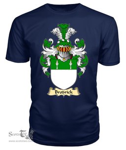 ScotsTee Brodrick Coat Of Arms Family Crest England V23 T Shirt