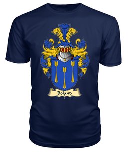ScotsTee Boland Coat Of Arms Family Crest England V23 T Shirt