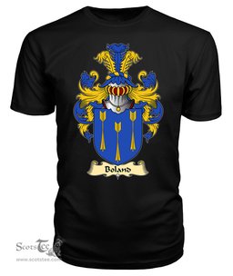 ScotsTee Boland Coat Of Arms Family Crest England V23 T Shirt