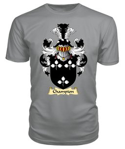 ScotsTee Champion Coat Of Arms Family Crest England V23 T Shirt