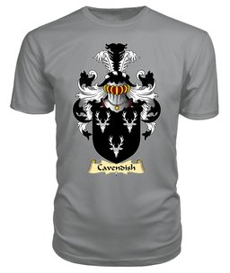 ScotsTee Cavendish Coat Of Arms Family Crest England V23 T Shirt