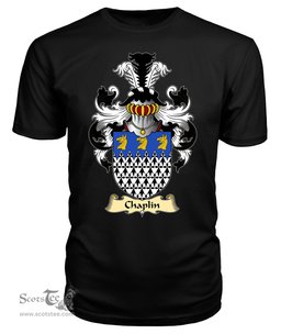 ScotsTee Chaplin Coat Of Arms Family Crest England V23 T Shirt