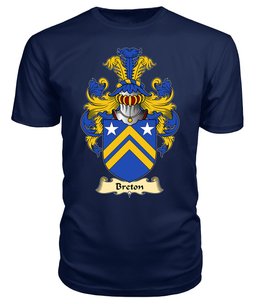 ScotsTee Breton Coat Of Arms Family Crest England V23 T Shirt
