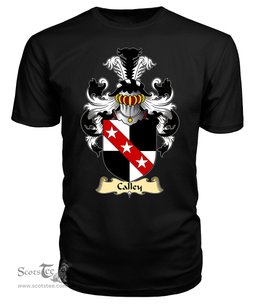 ScotsTee Calley Coat Of Arms Family Crest England V23 T Shirt