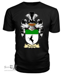 ScotsTee Buckton Coat Of Arms Family Crest England V23 T Shirt