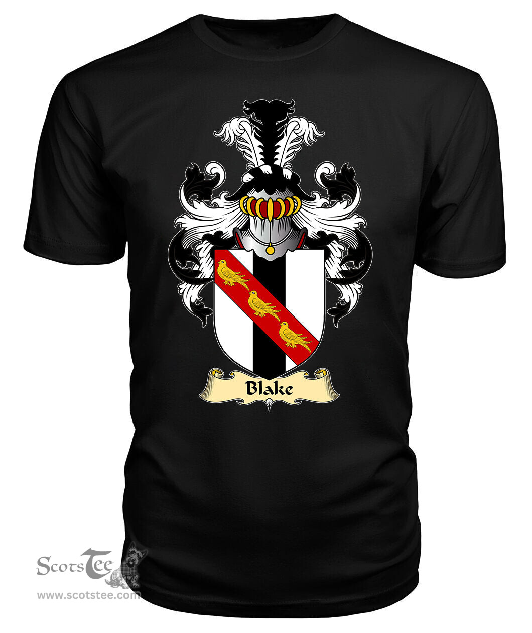ScotsTee Blake Coat Of Arms Family Crest England V23 T Shirt