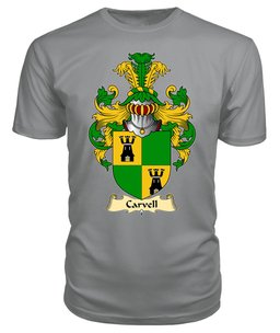 ScotsTee Carvell Coat Of Arms Family Crest England V23 T Shirt