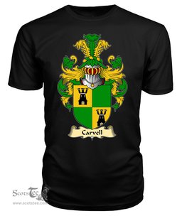 ScotsTee Carvell Coat Of Arms Family Crest England V23 T Shirt