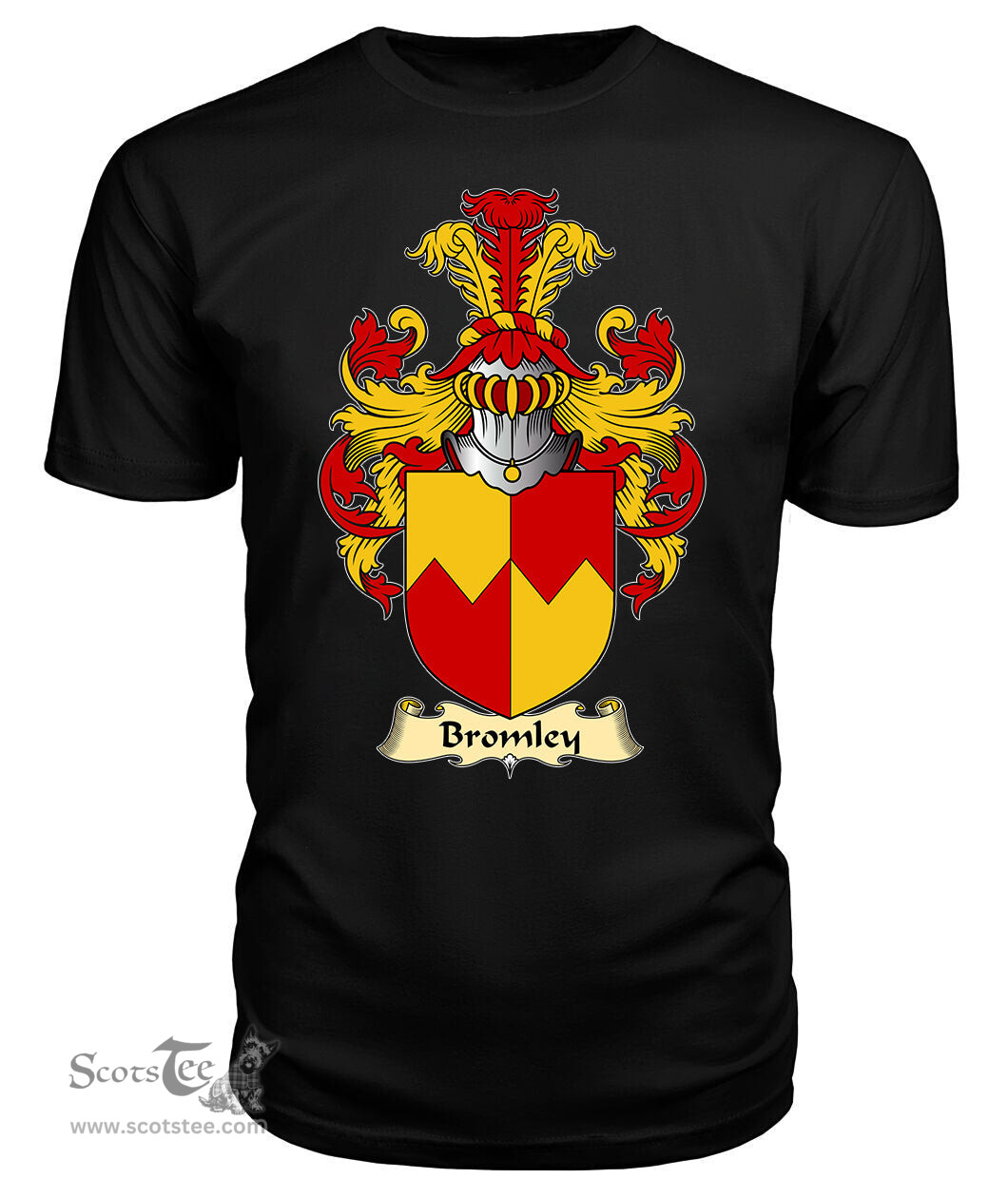 ScotsTee Bromley Coat Of Arms Family Crest England V23 T Shirt