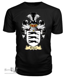 ScotsTee Brisco Coat Of Arms Family Crest England V23 T Shirt