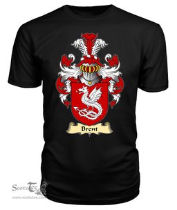 ScotsTee Brent Coat Of Arms Family Crest England V23 T Shirt