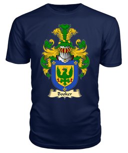 ScotsTee Booker Coat Of Arms Family Crest England V23 T Shirt