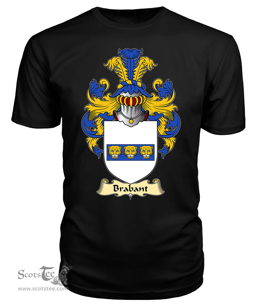 ScotsTee Brabant Coat Of Arms Family Crest England V23 T Shirt