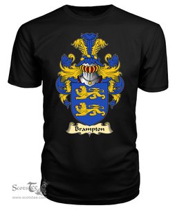ScotsTee Brampton Coat Of Arms Family Crest England V23 T Shirt