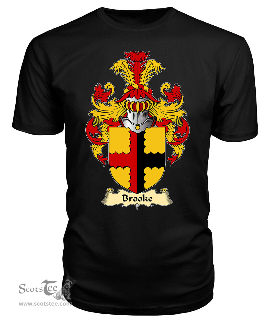ScotsTee Brooke Coat Of Arms Family Crest England V23 T Shirt