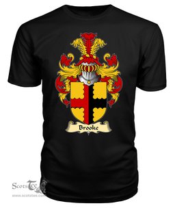 ScotsTee Brooke Coat Of Arms Family Crest England V23 T Shirt
