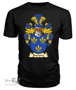ScotsTee Burrows Coat Of Arms Family Crest England V23 T Shirt