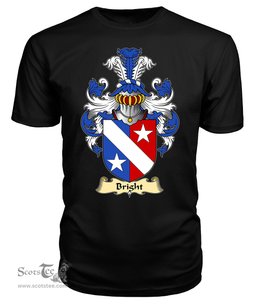 ScotsTee Bright Coat Of Arms Family Crest England V23 T Shirt