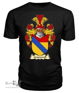 ScotsTee Cromwell Coat Of Arms Family Crest England V23 T Shirt