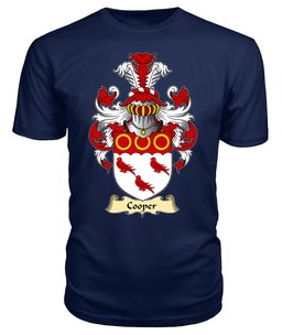 ScotsTee Cooper Coat Of Arms Family Crest England V23 T Shirt