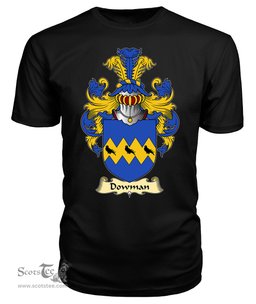 ScotsTee Dowman Coat Of Arms Family Crest England V23 T Shirt