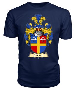 ScotsTee Burford Coat Of Arms Family Crest England V23 T Shirt