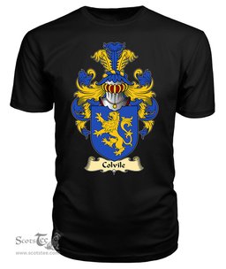 ScotsTee Colvile Coat Of Arms Family Crest England V23 T Shirt